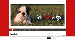 Desktop Screenshot of istilllovedogs.com